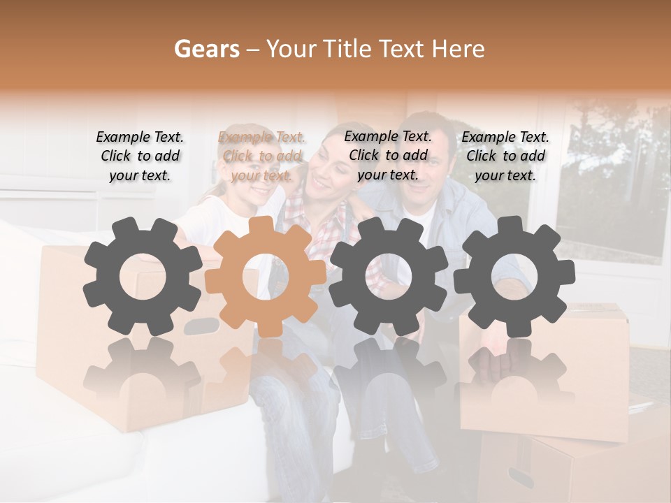 House Old Jeans PowerPoint Template