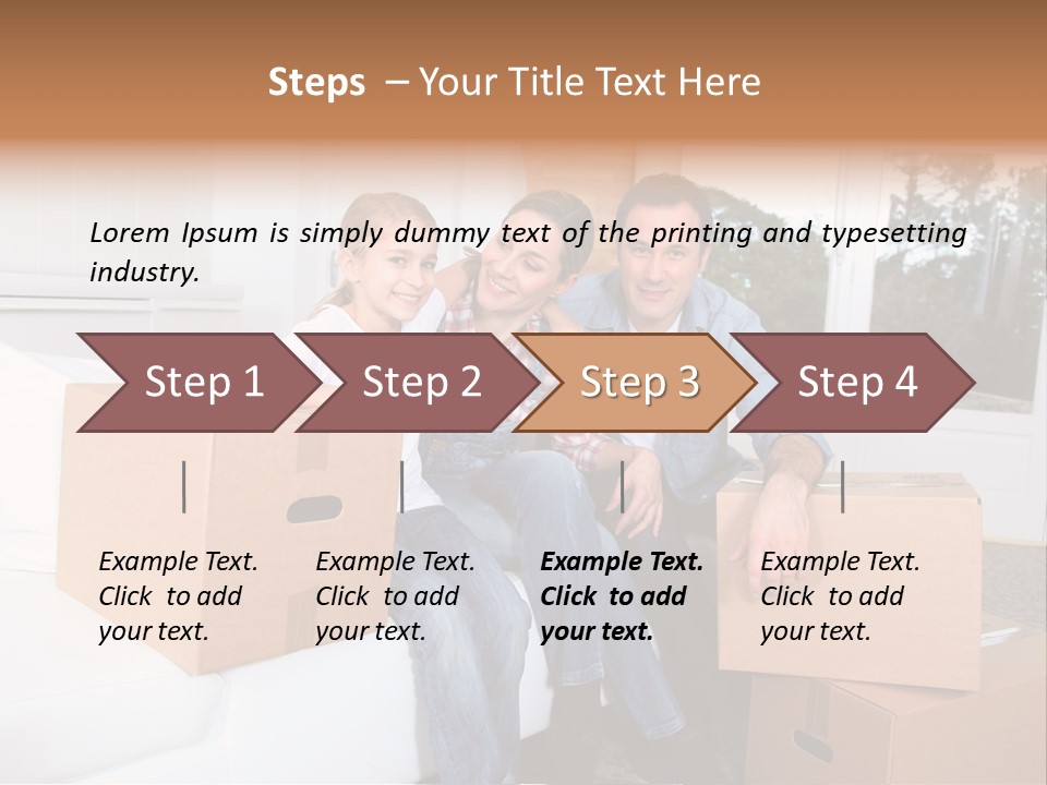 House Old Jeans PowerPoint Template