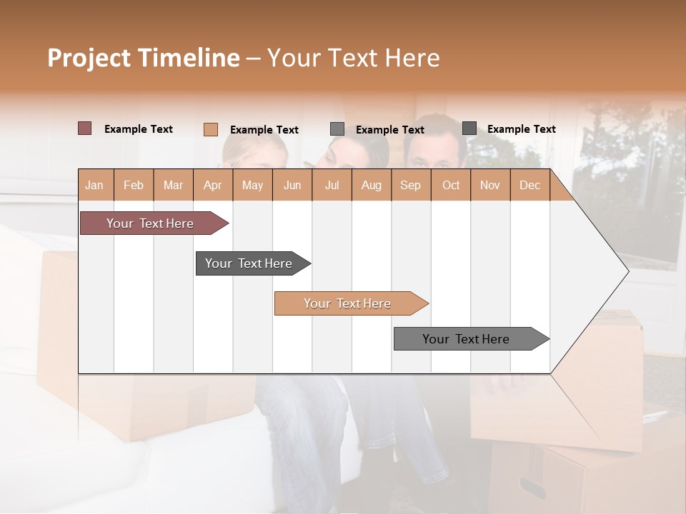 House Old Jeans PowerPoint Template