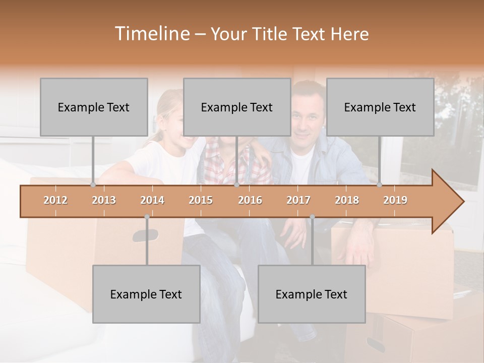 House Old Jeans PowerPoint Template