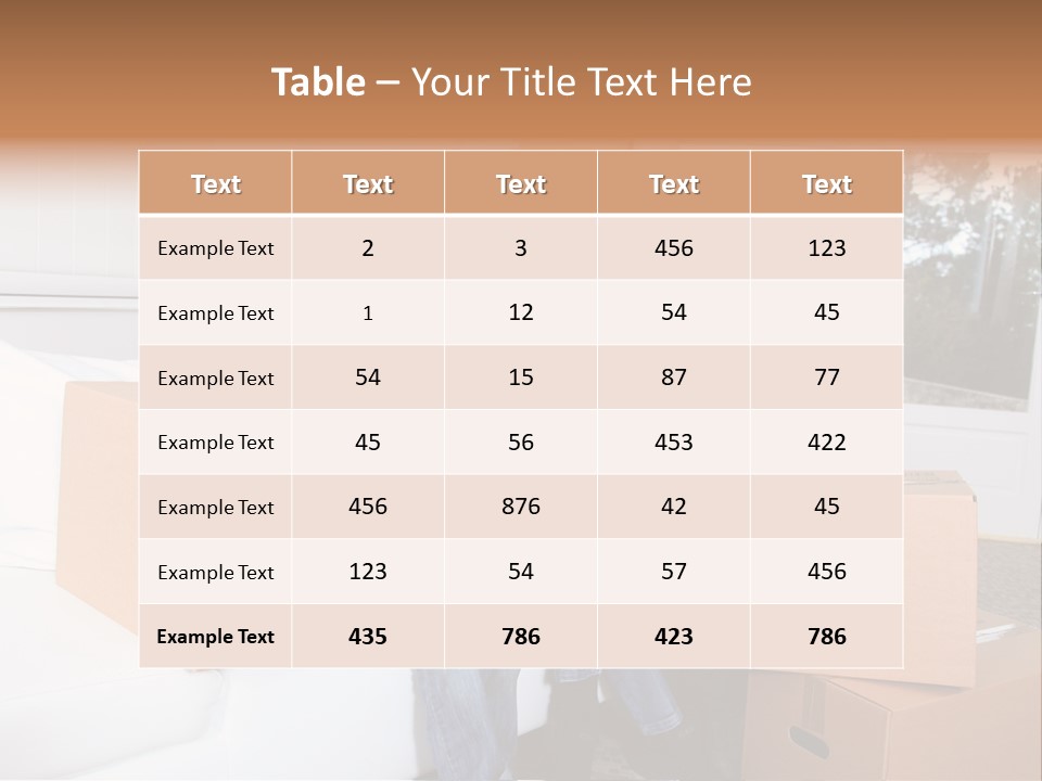 House Old Jeans PowerPoint Template