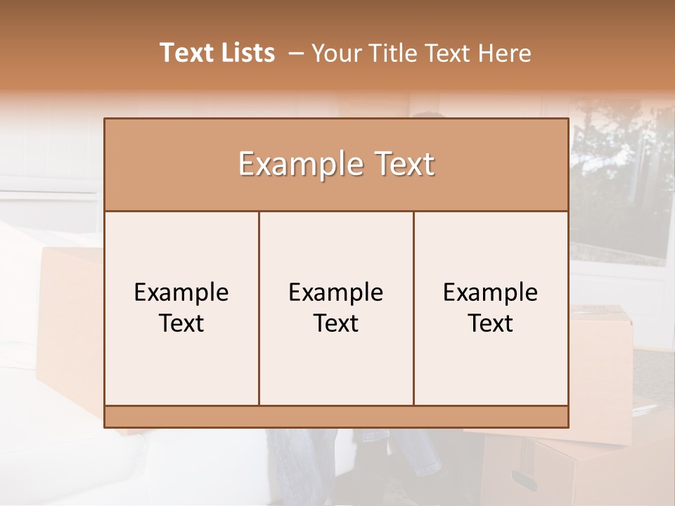 House Old Jeans PowerPoint Template