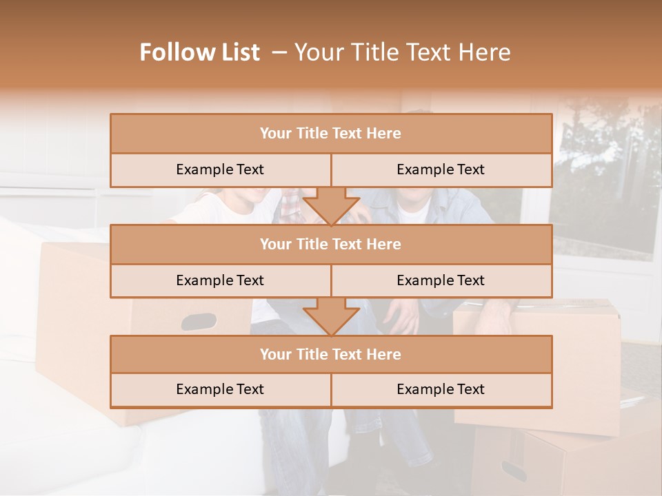 House Old Jeans PowerPoint Template