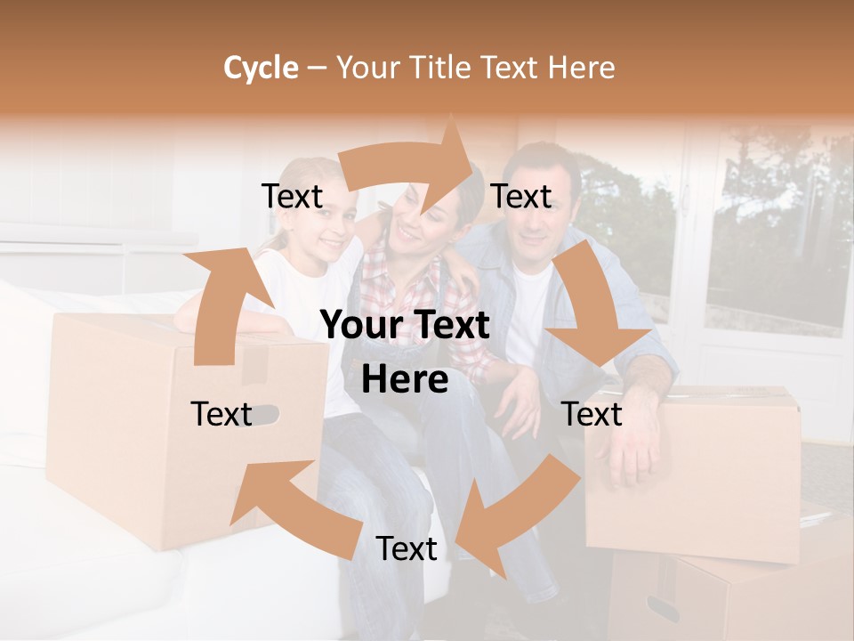 House Old Jeans PowerPoint Template