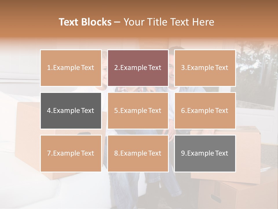 House Old Jeans PowerPoint Template