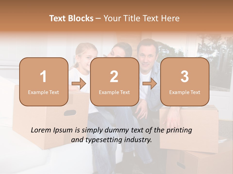 House Old Jeans PowerPoint Template