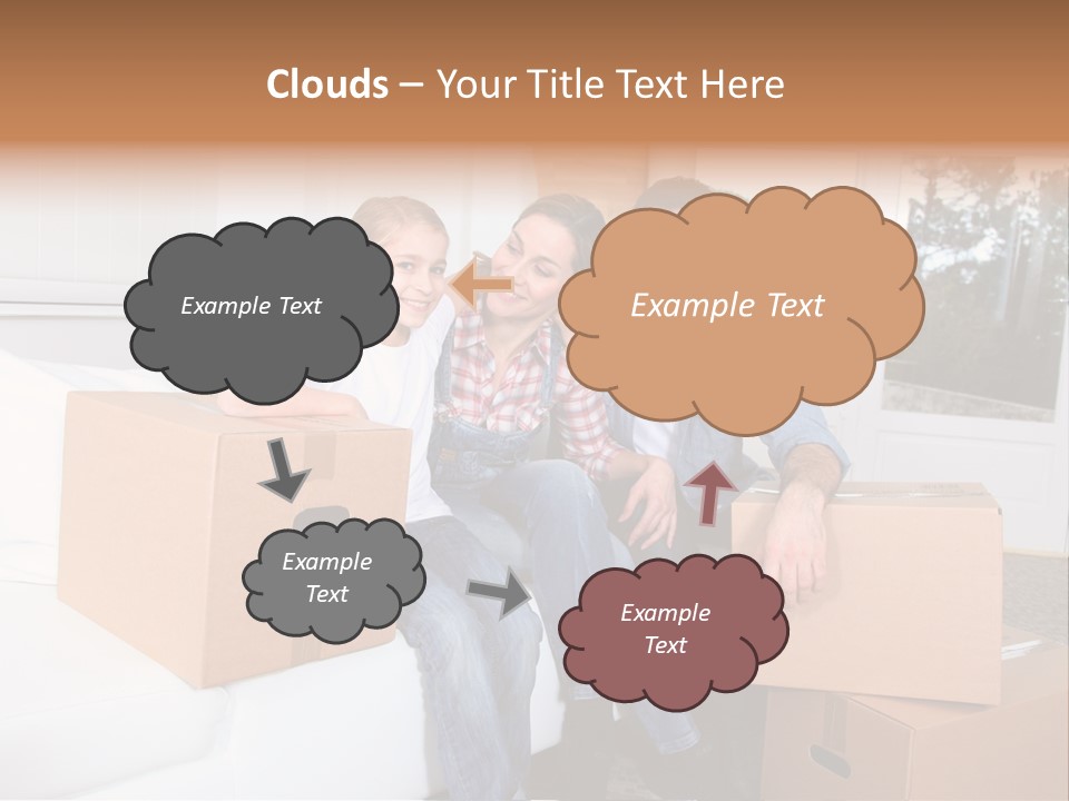 House Old Jeans PowerPoint Template