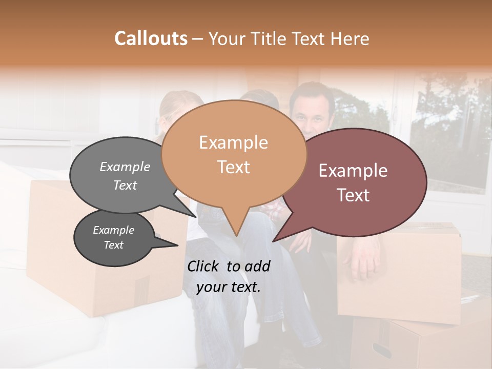 House Old Jeans PowerPoint Template