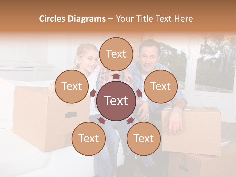 House Old Jeans PowerPoint Template