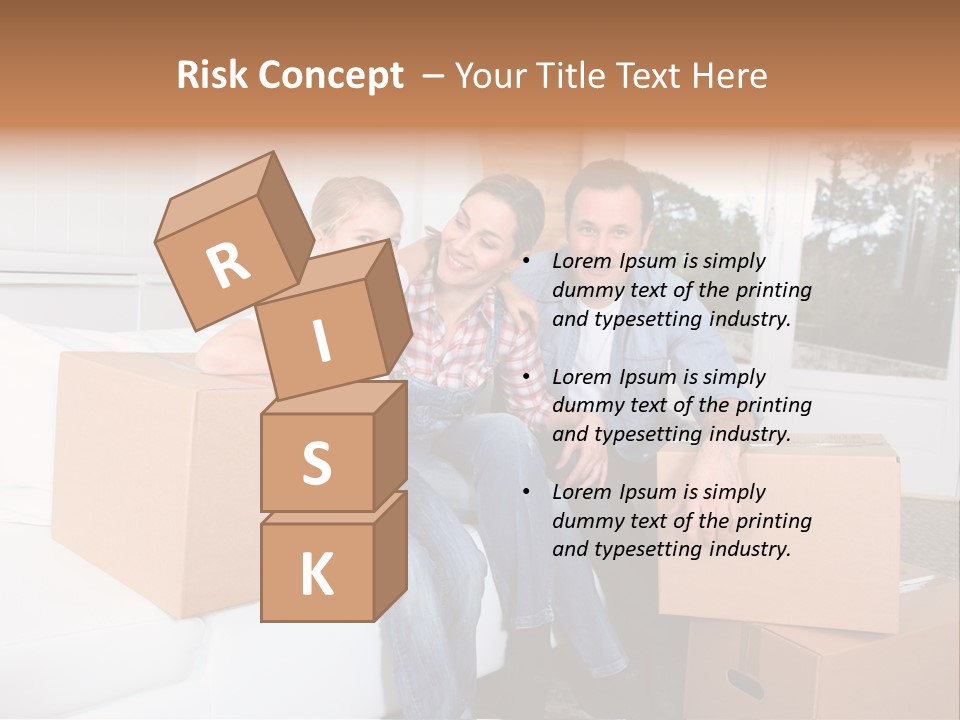 House Old Jeans PowerPoint Template