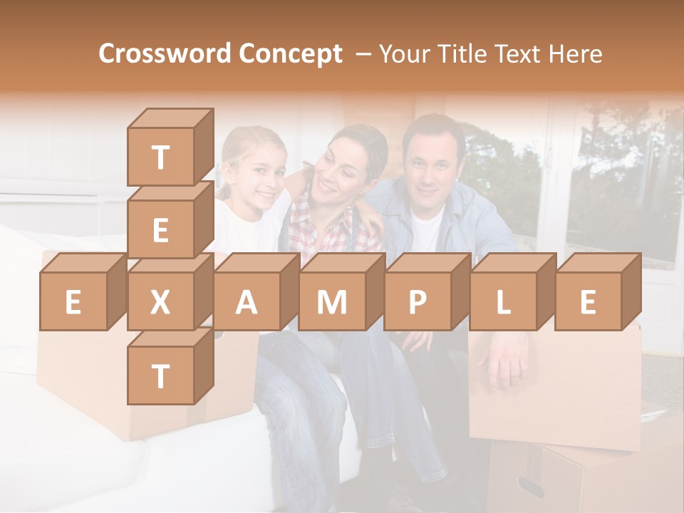 House Old Jeans PowerPoint Template