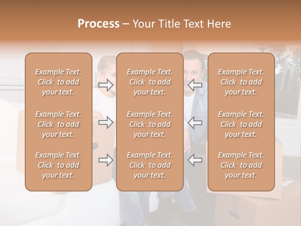 House Old Jeans PowerPoint Template