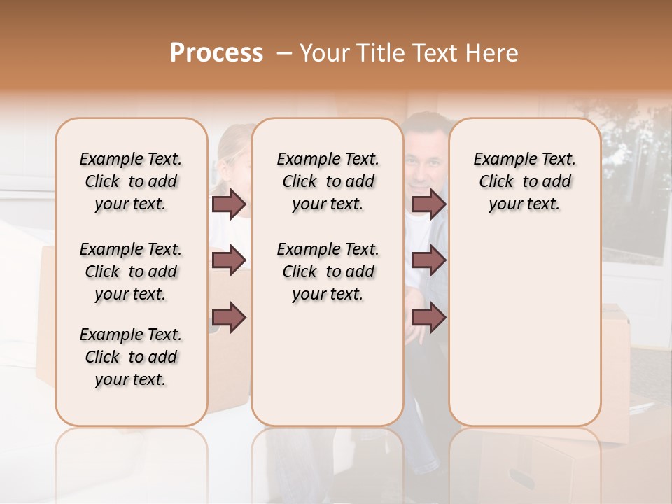 House Old Jeans PowerPoint Template