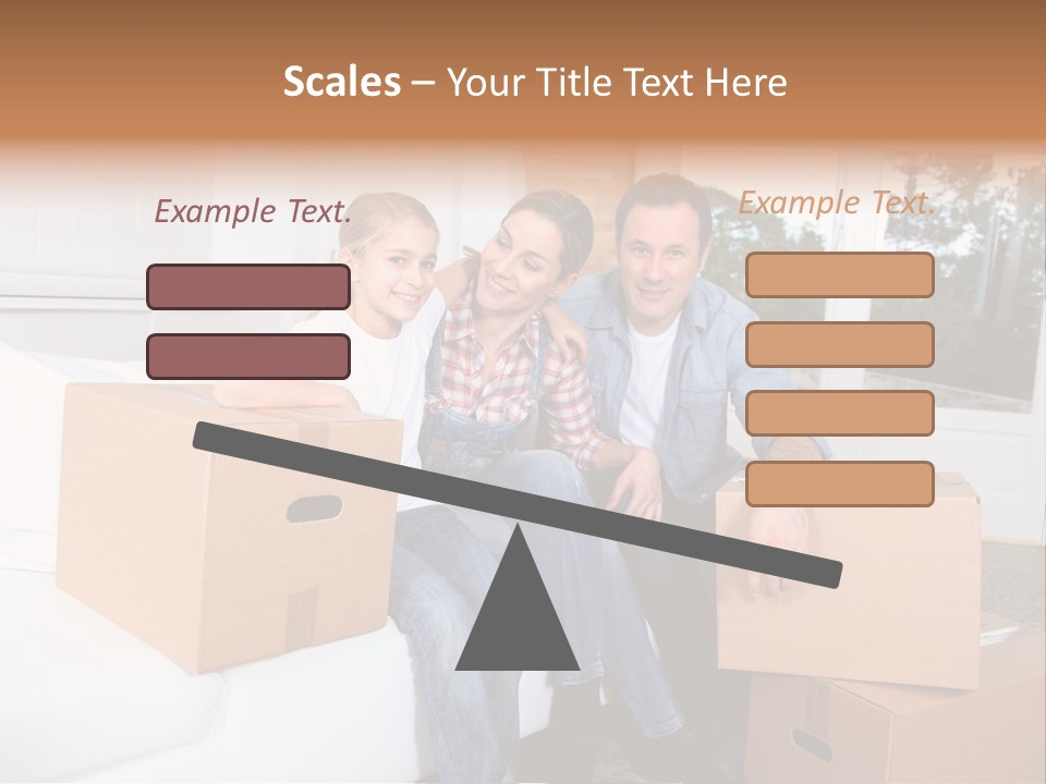 House Old Jeans PowerPoint Template