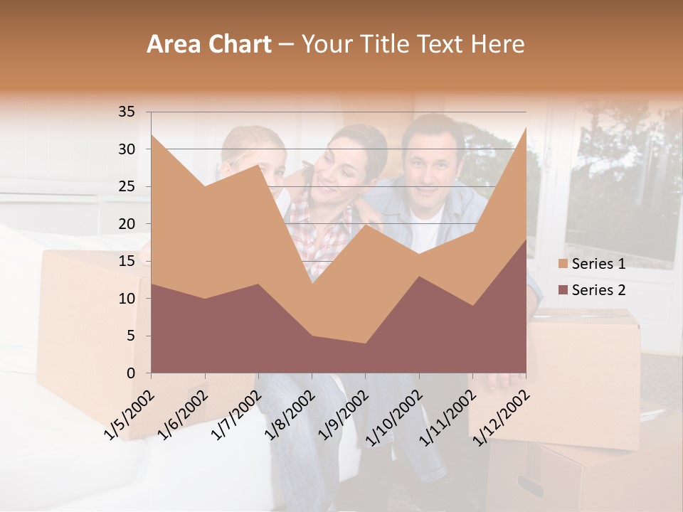 House Old Jeans PowerPoint Template