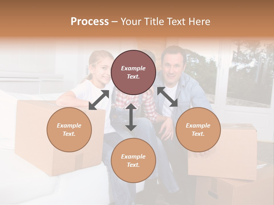 House Old Jeans PowerPoint Template