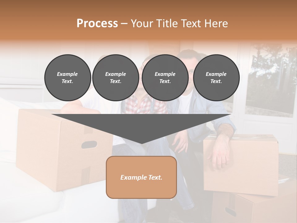 House Old Jeans PowerPoint Template