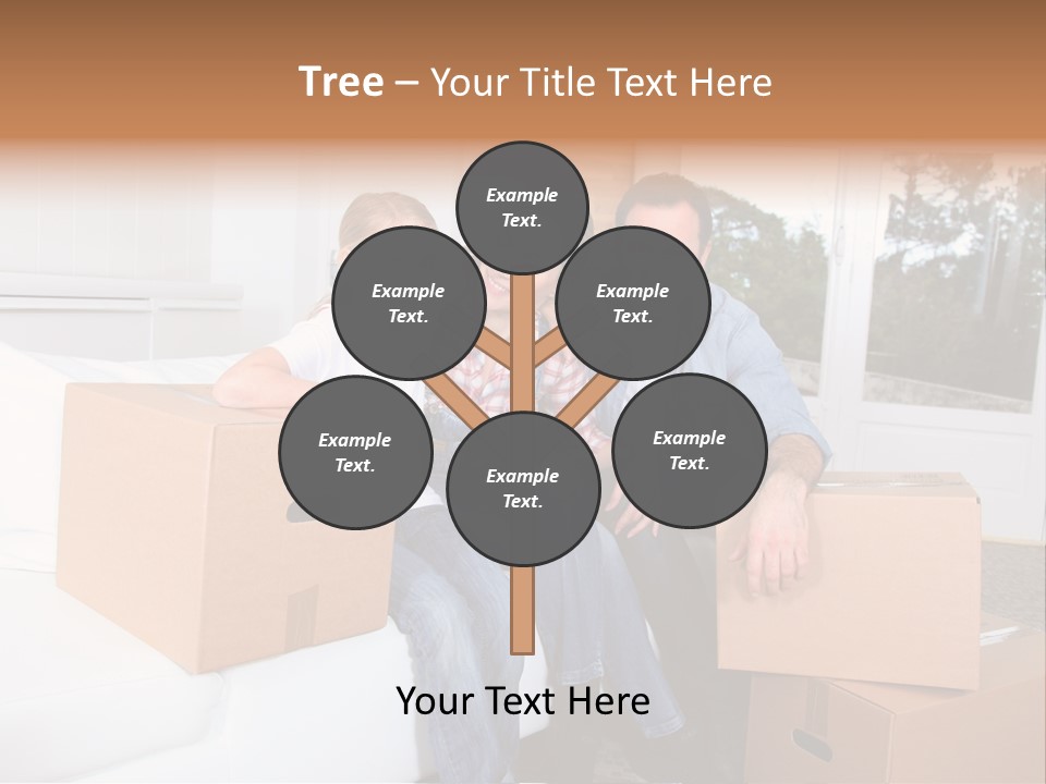 House Old Jeans PowerPoint Template