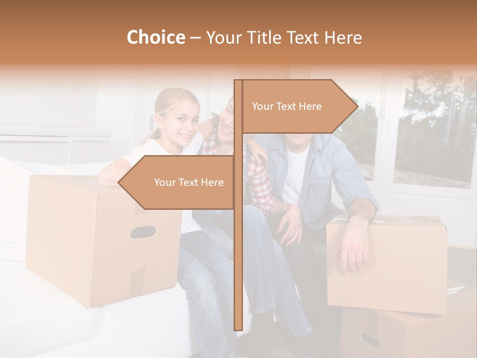 House Old Jeans PowerPoint Template