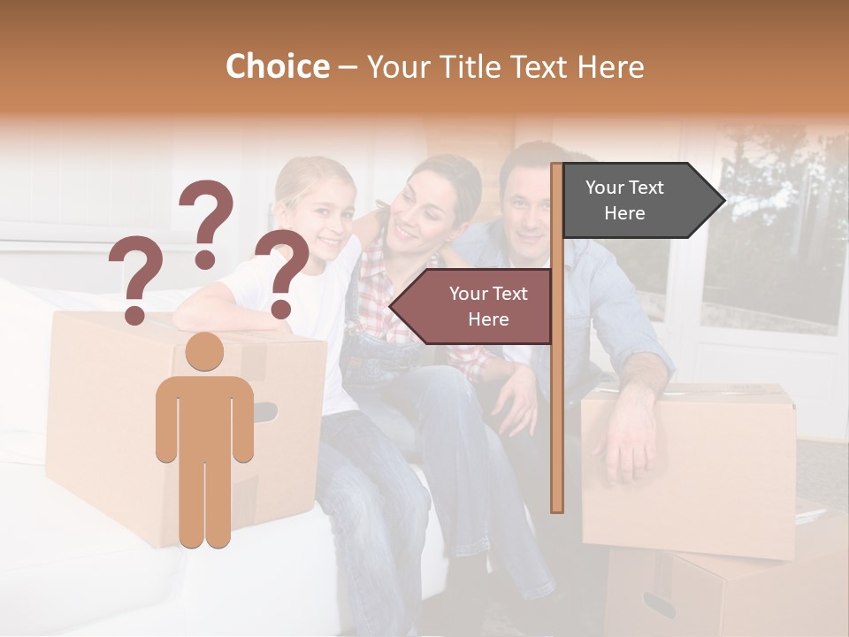 House Old Jeans PowerPoint Template