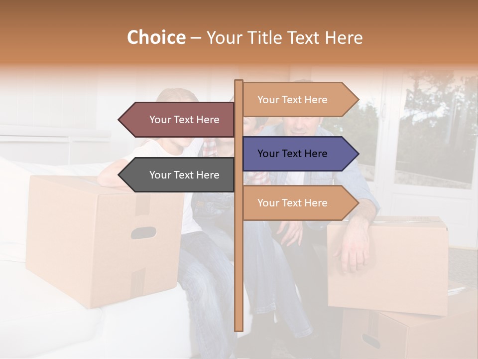 House Old Jeans PowerPoint Template