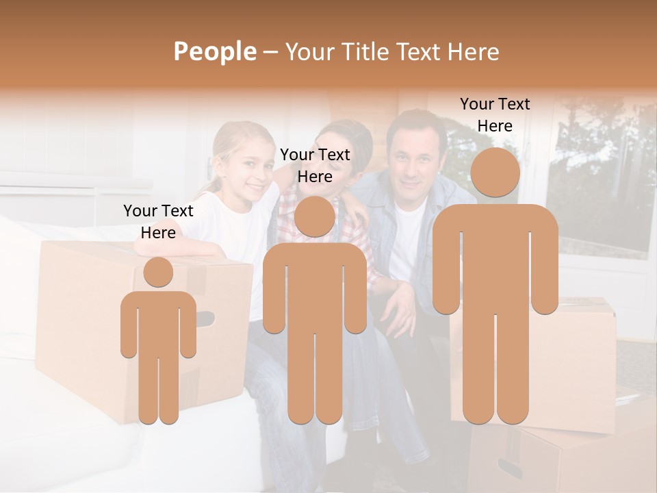 House Old Jeans PowerPoint Template