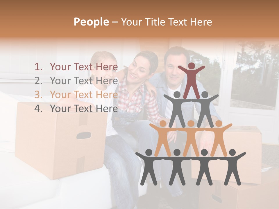 House Old Jeans PowerPoint Template