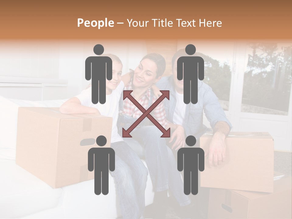 House Old Jeans PowerPoint Template