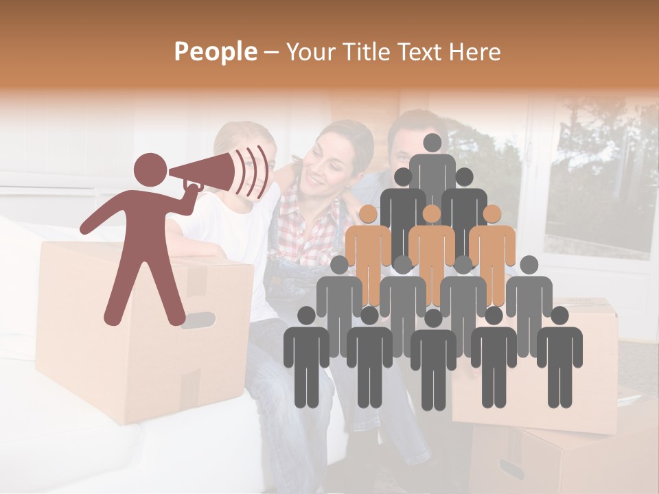 House Old Jeans PowerPoint Template