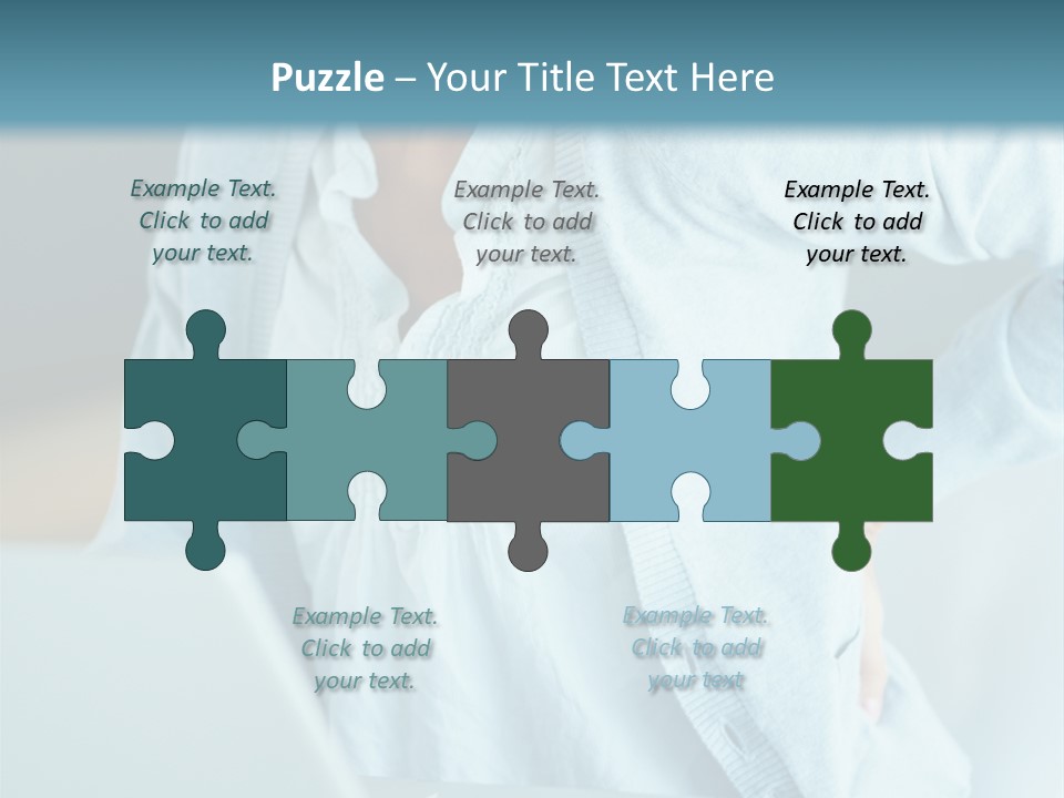 Feminine Wardrobe Summer PowerPoint Template