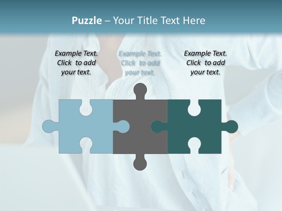 Feminine Wardrobe Summer PowerPoint Template