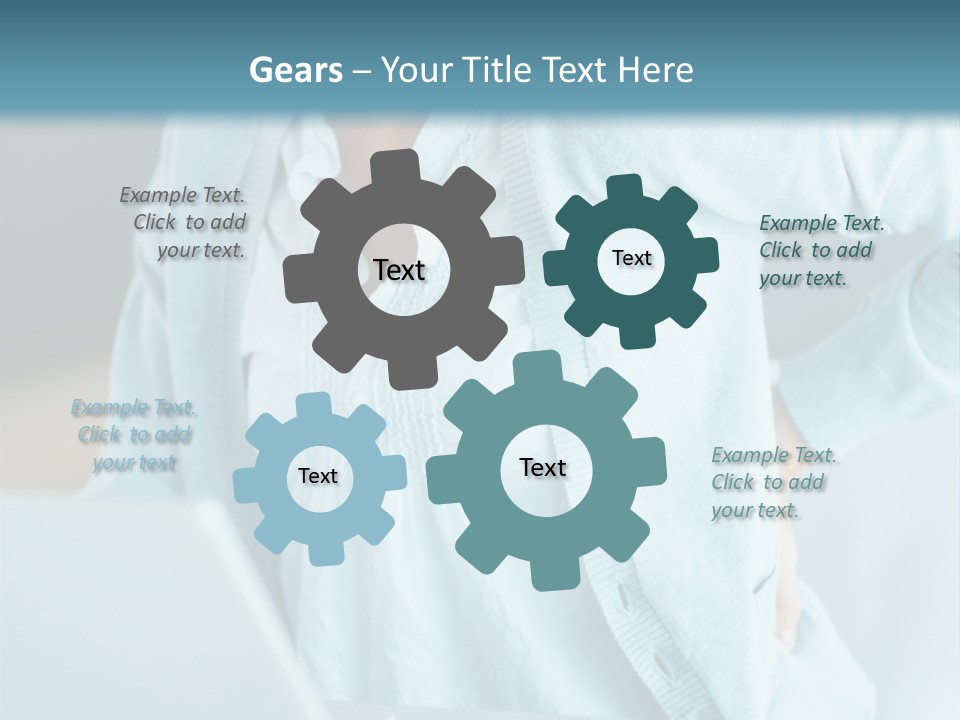 Feminine Wardrobe Summer PowerPoint Template