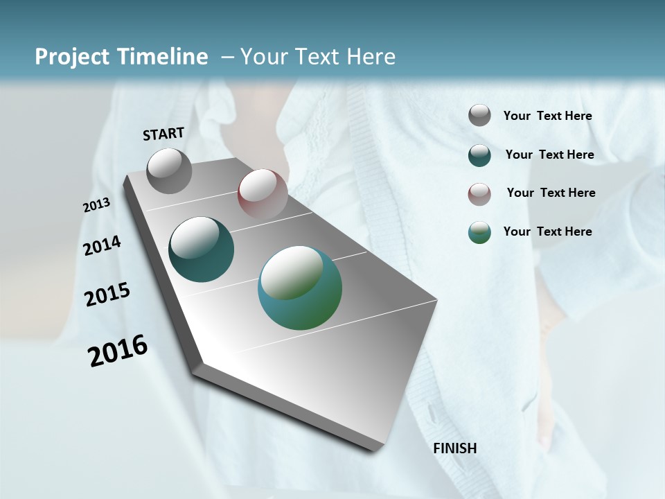 Feminine Wardrobe Summer PowerPoint Template