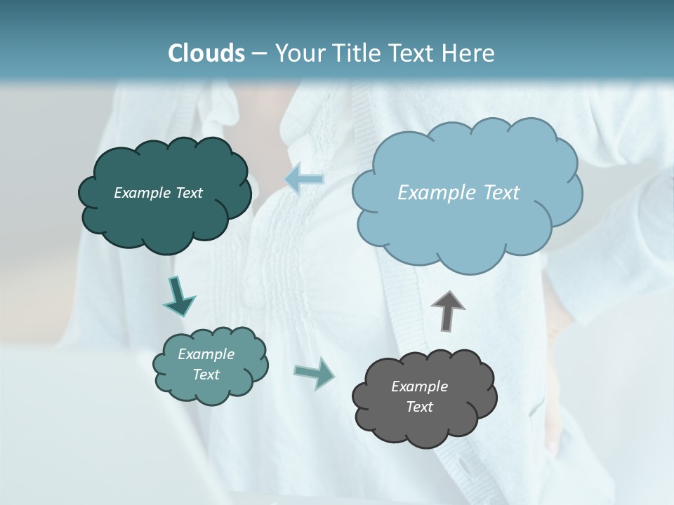 Feminine Wardrobe Summer PowerPoint Template