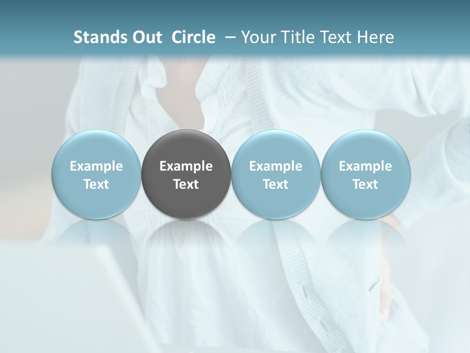 Feminine Wardrobe Summer PowerPoint Template