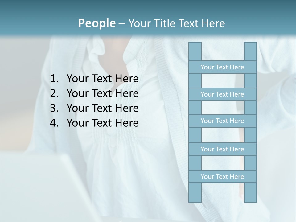 Feminine Wardrobe Summer PowerPoint Template