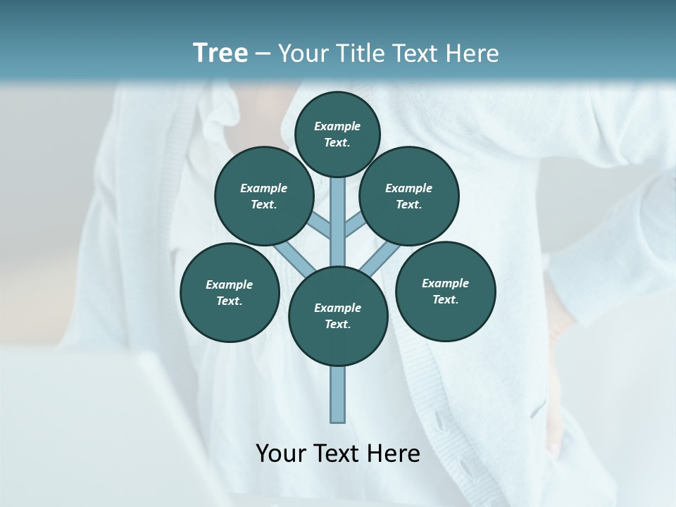 Feminine Wardrobe Summer PowerPoint Template