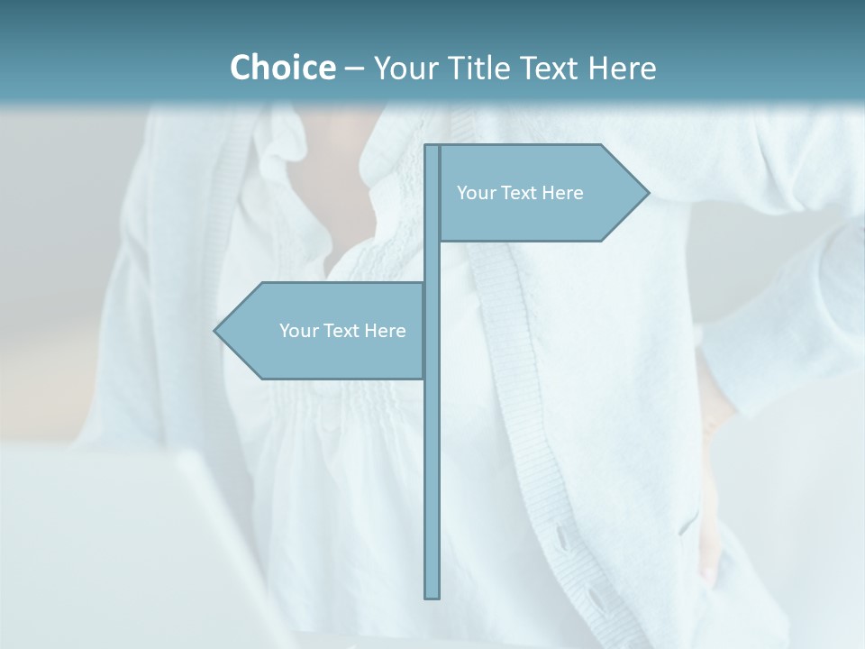 Feminine Wardrobe Summer PowerPoint Template