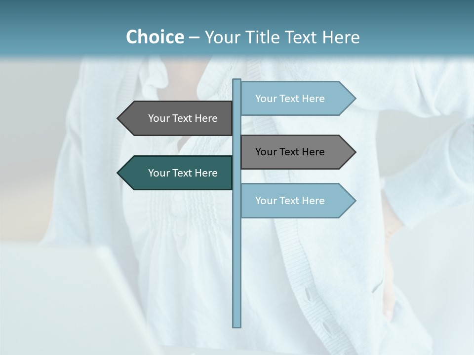 Feminine Wardrobe Summer PowerPoint Template