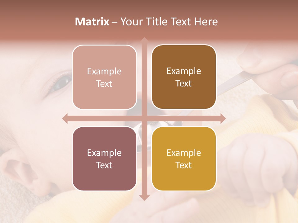Hand Care Face PowerPoint Template