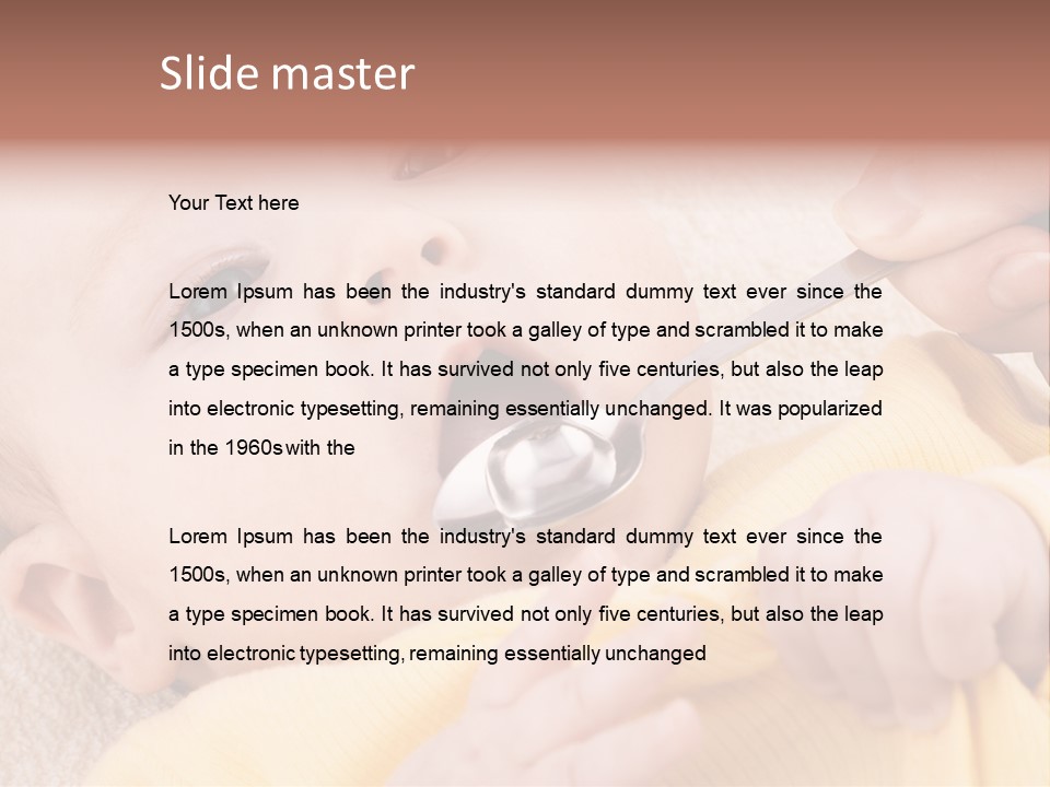 Hand Care Face PowerPoint Template