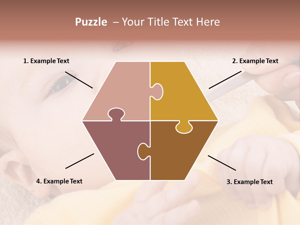 Hand Care Face PowerPoint Template