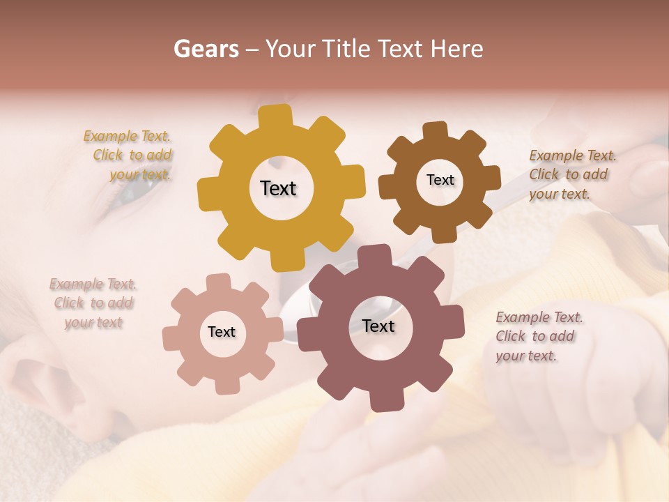 Hand Care Face PowerPoint Template