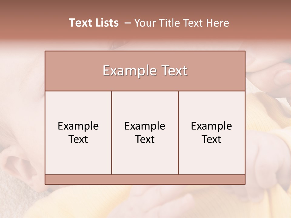 Hand Care Face PowerPoint Template