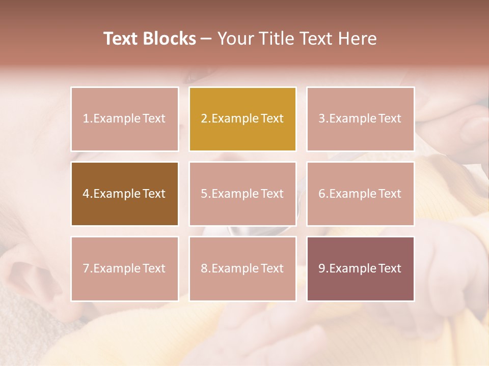 Hand Care Face PowerPoint Template