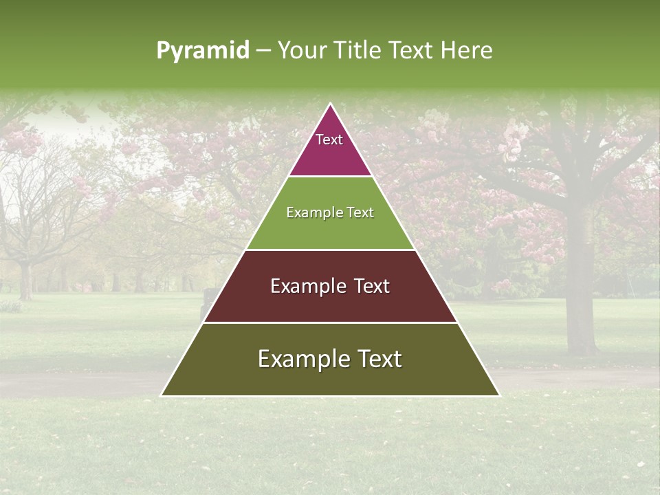 Foliage London Branches PowerPoint Template