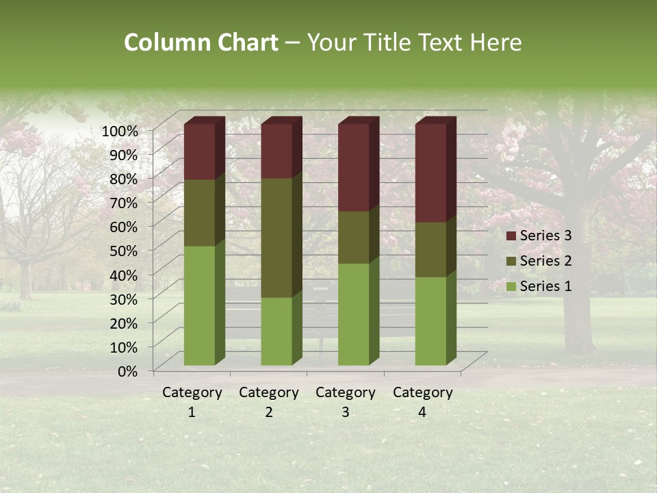 Foliage London Branches PowerPoint Template