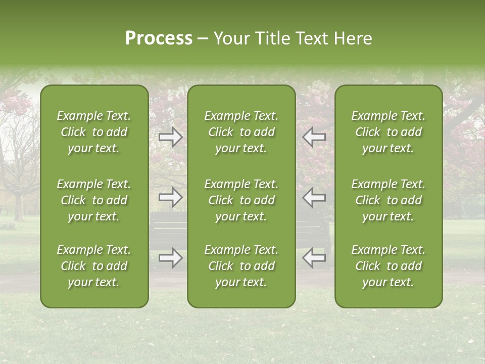 Foliage London Branches PowerPoint Template