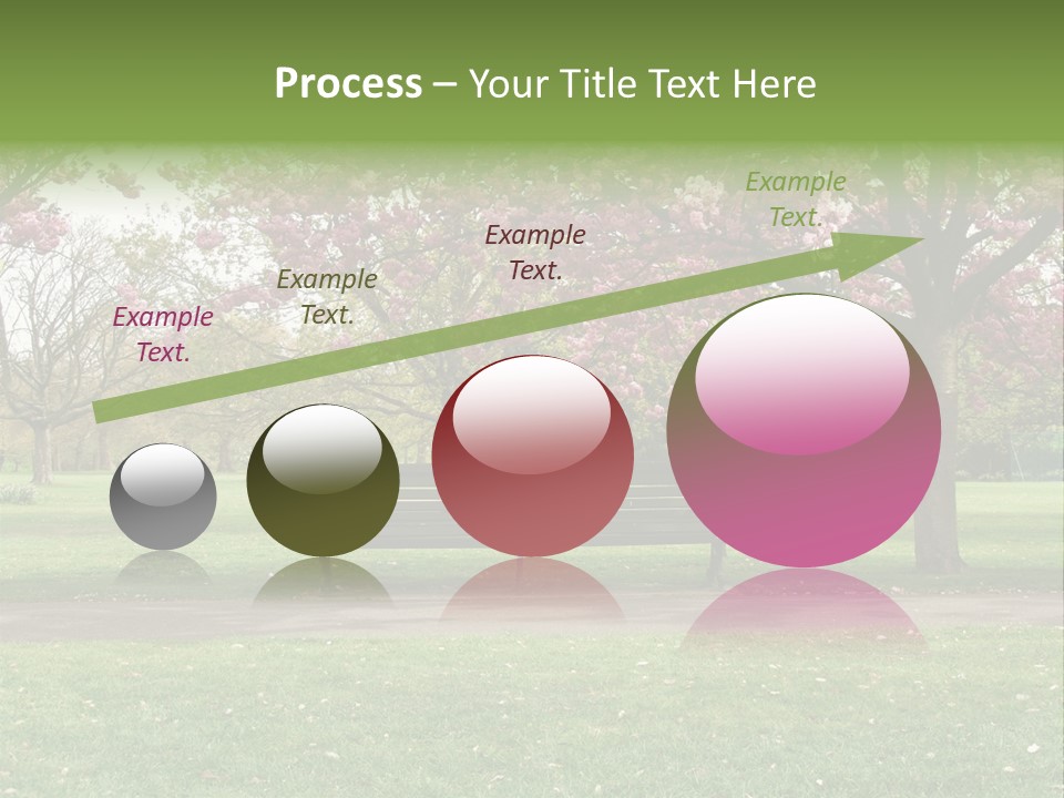 Foliage London Branches PowerPoint Template