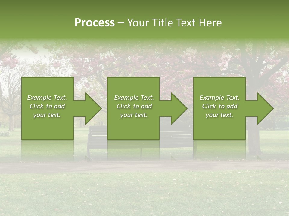 Foliage London Branches PowerPoint Template